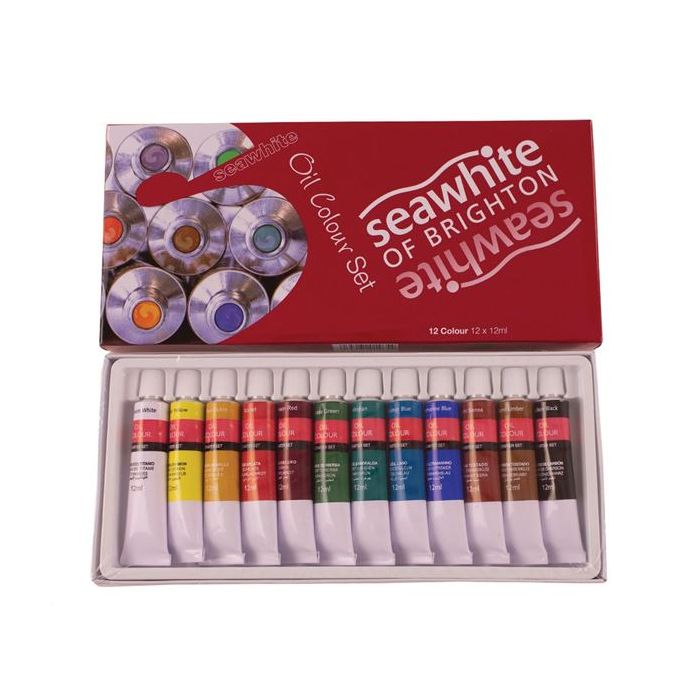 Oil Paint Set, 12 x 12ml