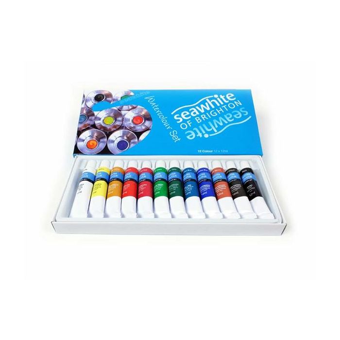 Small Tube Watercolour Set, 12 x 12ml