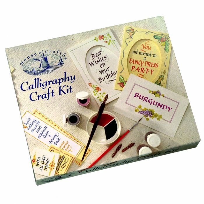 HOUSE OF CRAFTS CALLIGRAPHY CRAFT KIT