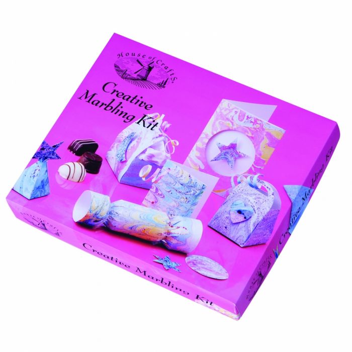 HOUSE OF CRAFTS CREATIVE MARBLING KIT