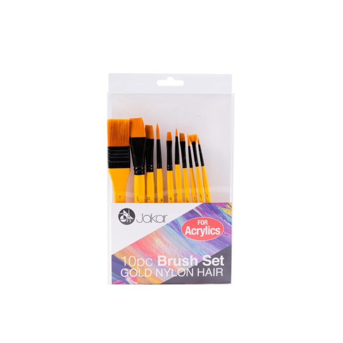 Jakar 10 Piece Brush Set