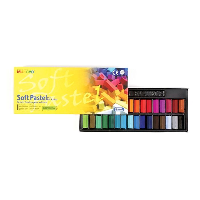 Mungyo half length soft pastels