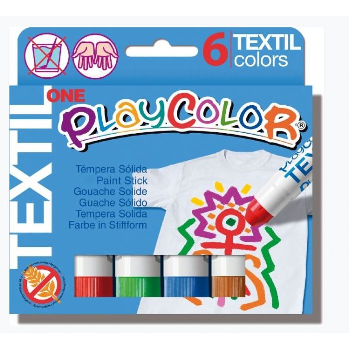 Playcolor One Textile Colour Sticks